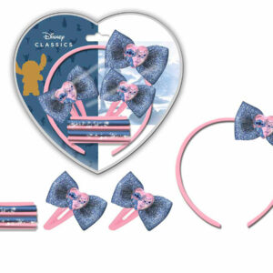 SET ACCESSORI CAPELLI STITCH